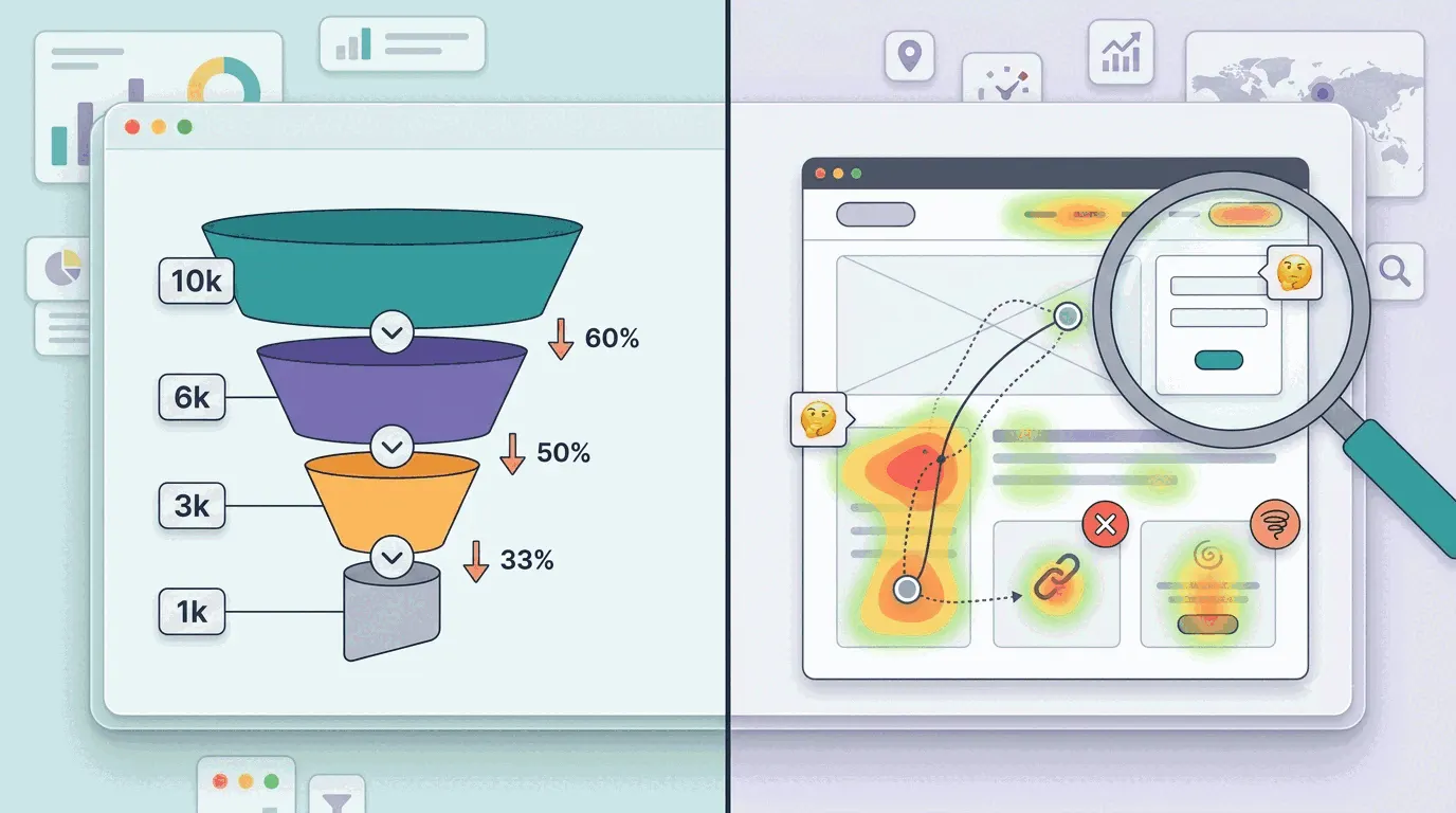 How to see where users get stuck on your website